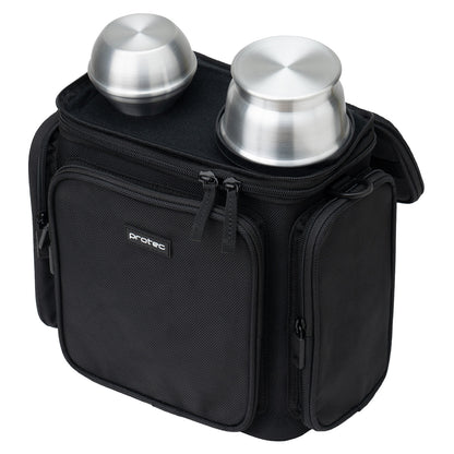Protec M410 Trumpet Double Mute Bag, Modular Wall & Mute Holder