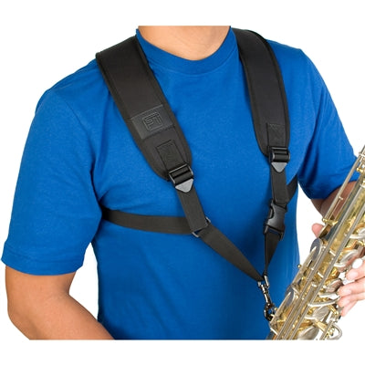 Protec Saxophone Harness with Deluxe Metal Trigger Snap Large