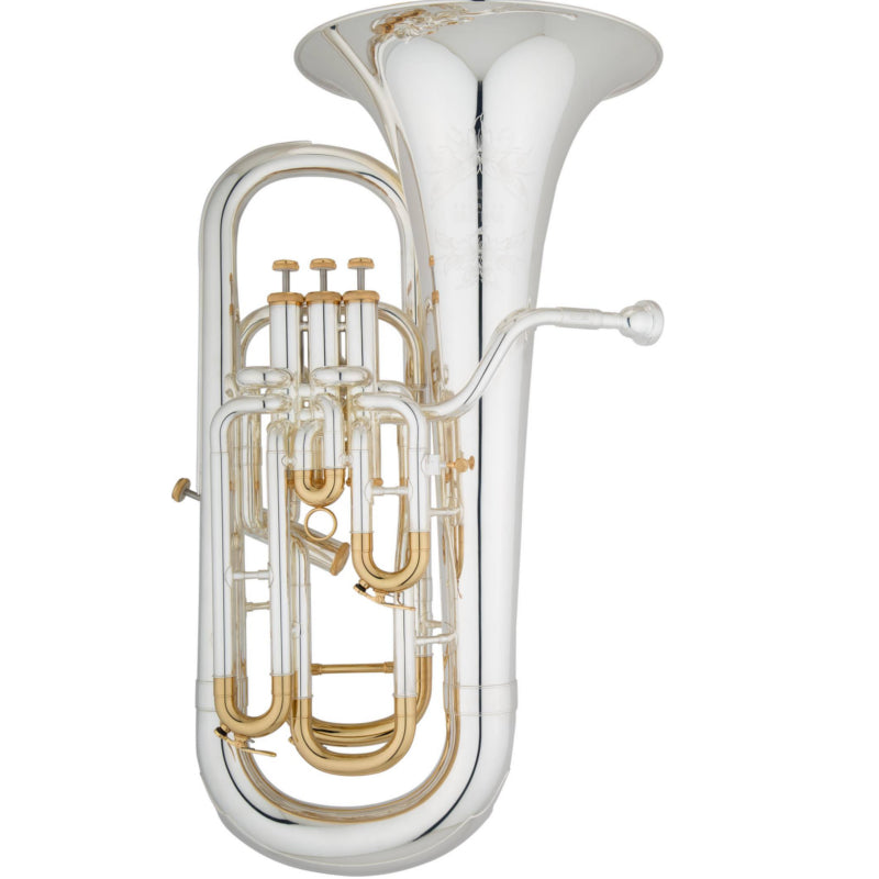 Eastman EEP526 Euphonium Silver Plate w/ Gold Highlights