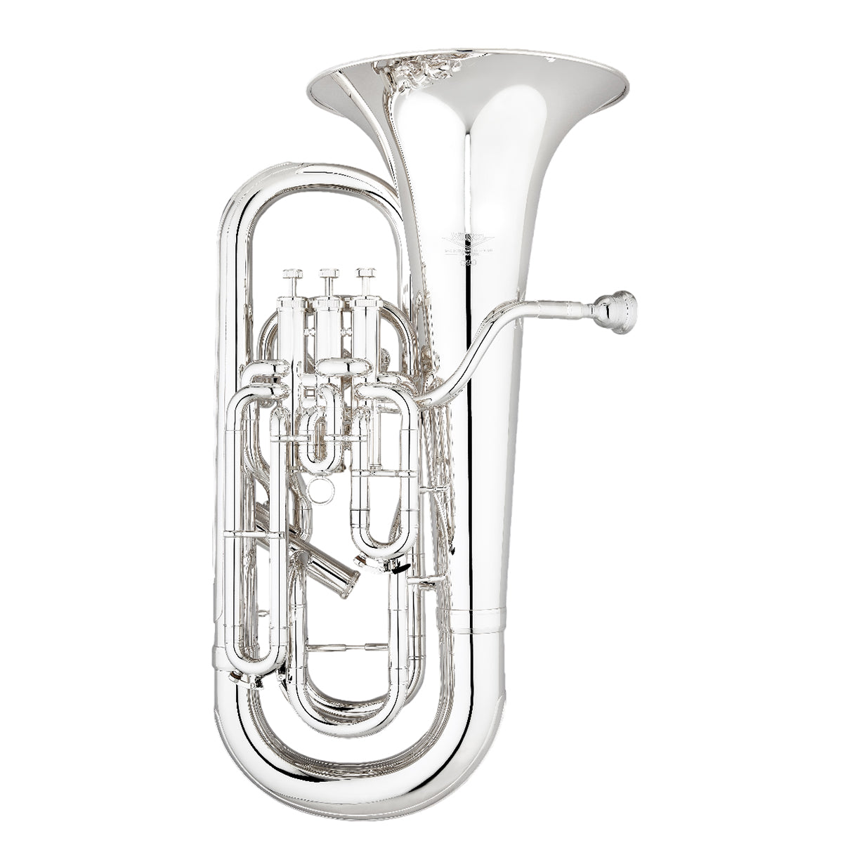 Willson Q90S Euphonium Silver Plate WEUQ90S- Large Shank
