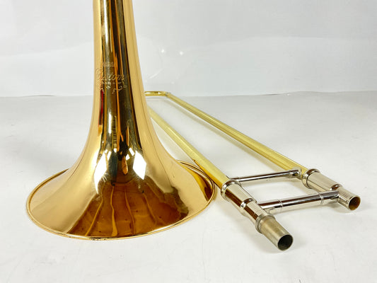 Used Yamaha YSL-820GII Bb/F Tenor Trombone (SN: 496287)