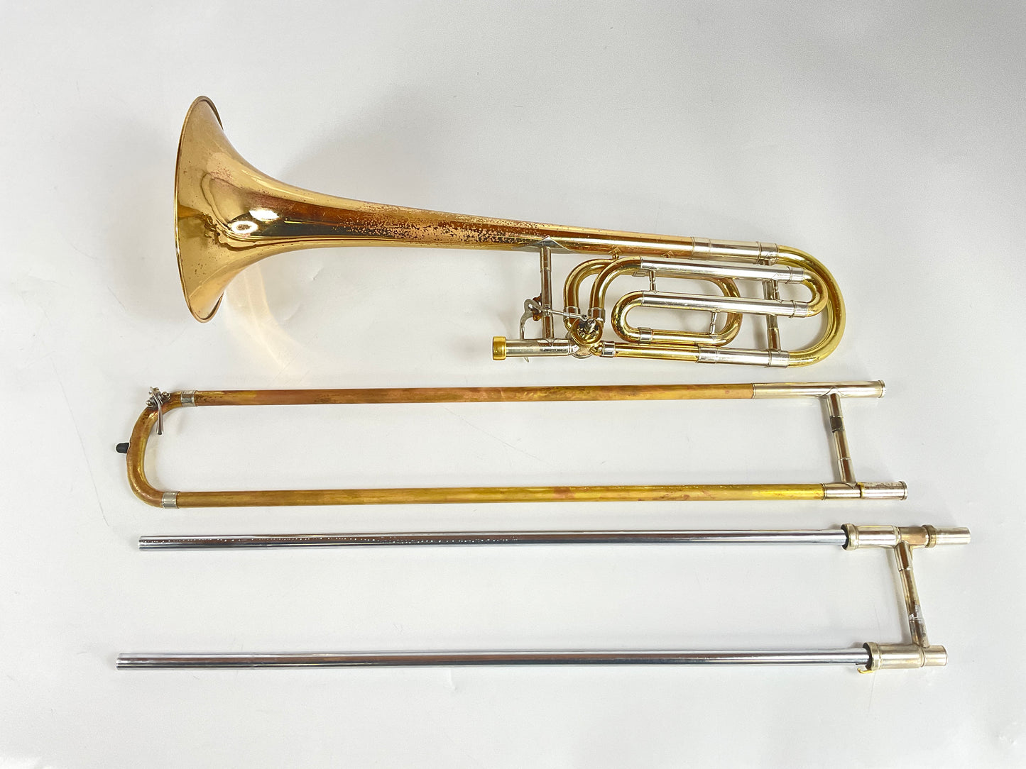 Used Bach 42BG Bb/F Tenor Trombone (SN: X4501)
