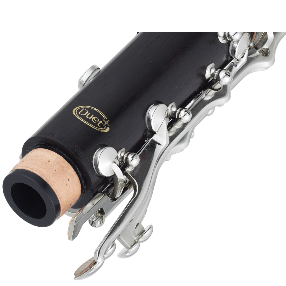 Yamaha Intermediate Bb Clarinet YCL-450II injection molded upper joint; nickel-plated keys
