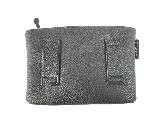 ProTec A215 4-Piece Slim Leatherette Trumpet Mouthpiece Pouch, Black