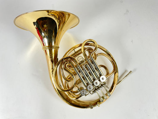 Used Hans Hoyer 802G F/Bb French Horn (SN: 371783M)