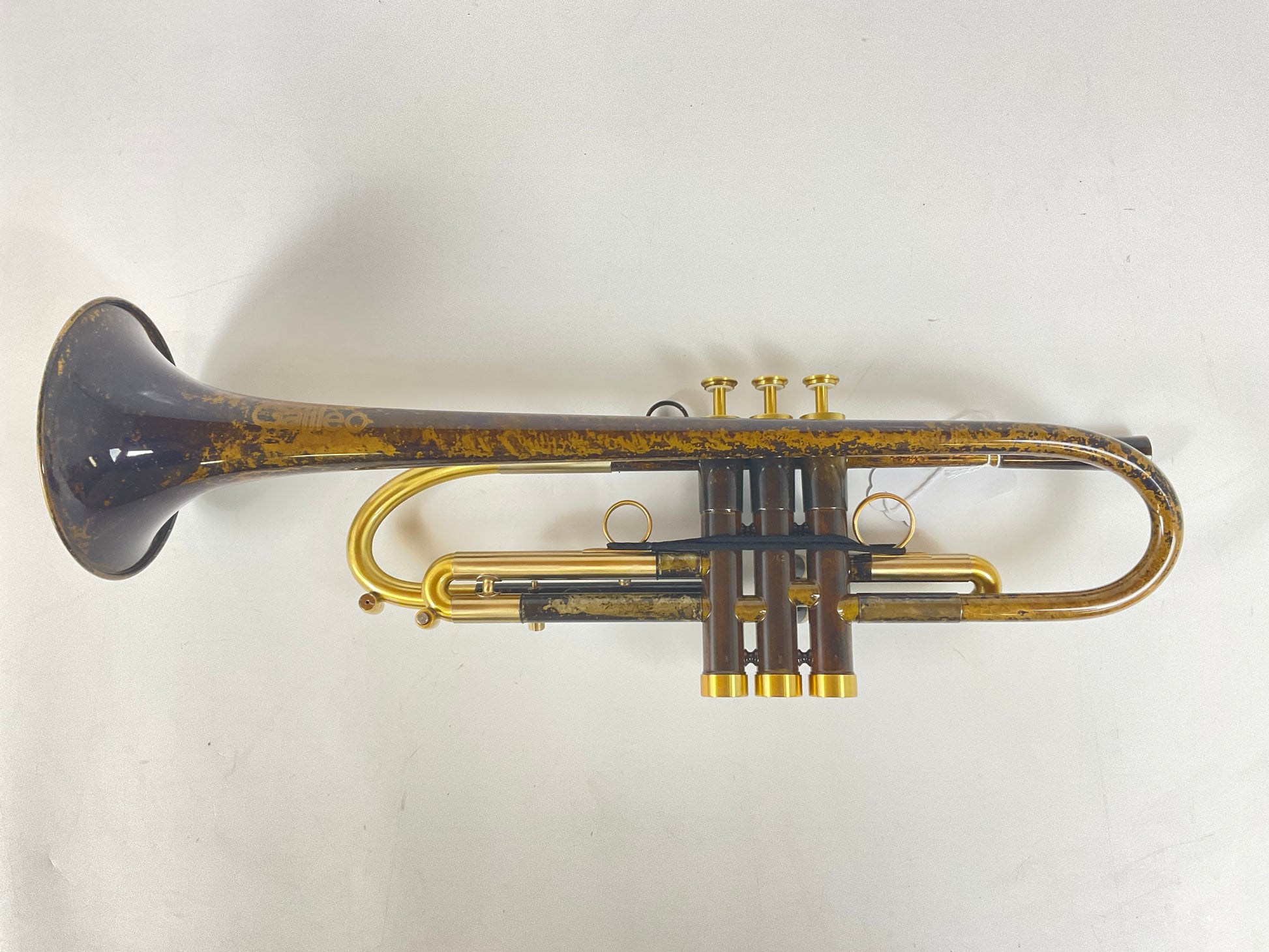 Galileo Giolo model Bb Trumpet, Lacquer Vintage Finish (130mm bell)