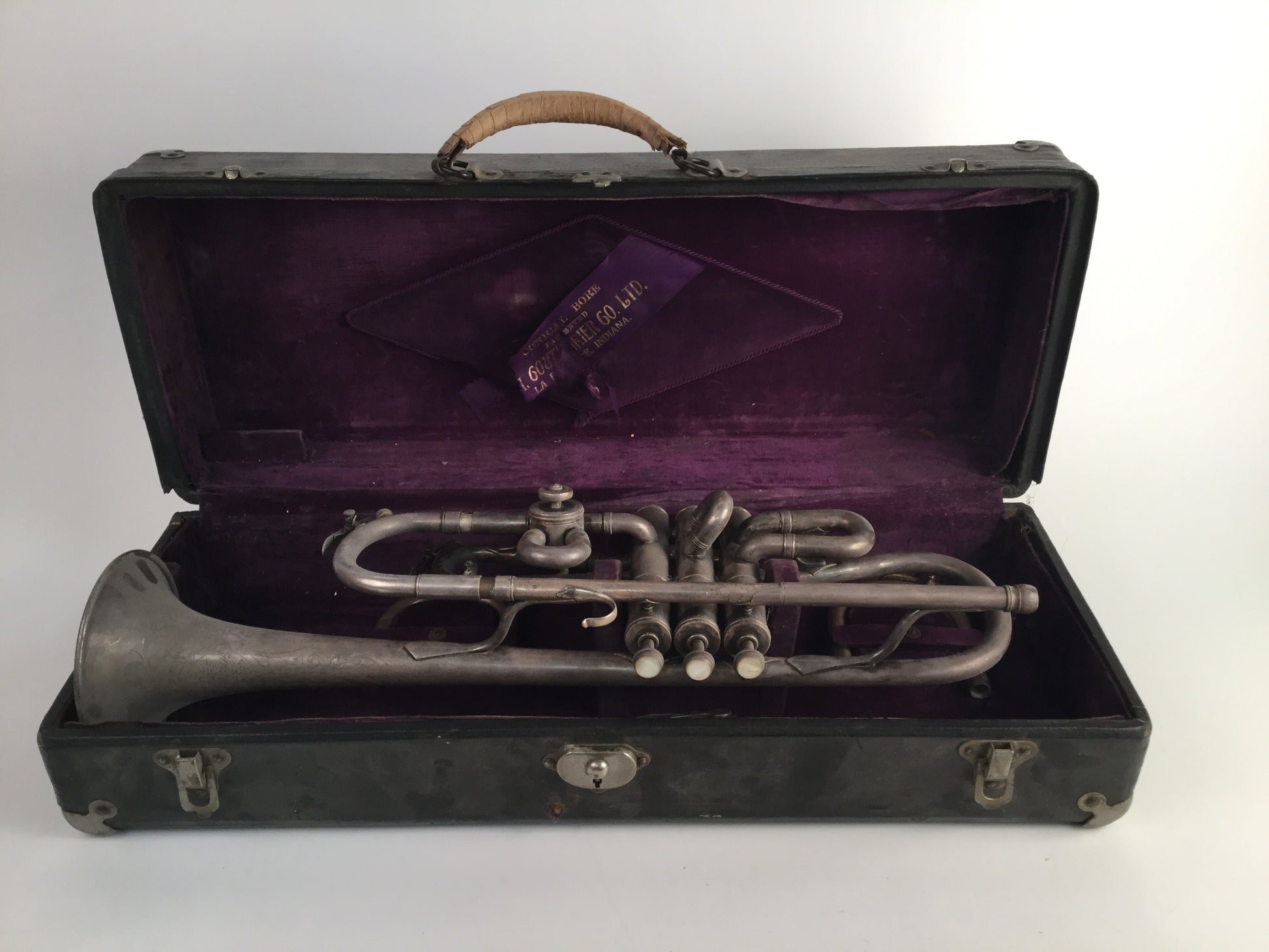 Used Couturier Conical Bore Bb/A Trumpet (SN: 1282)