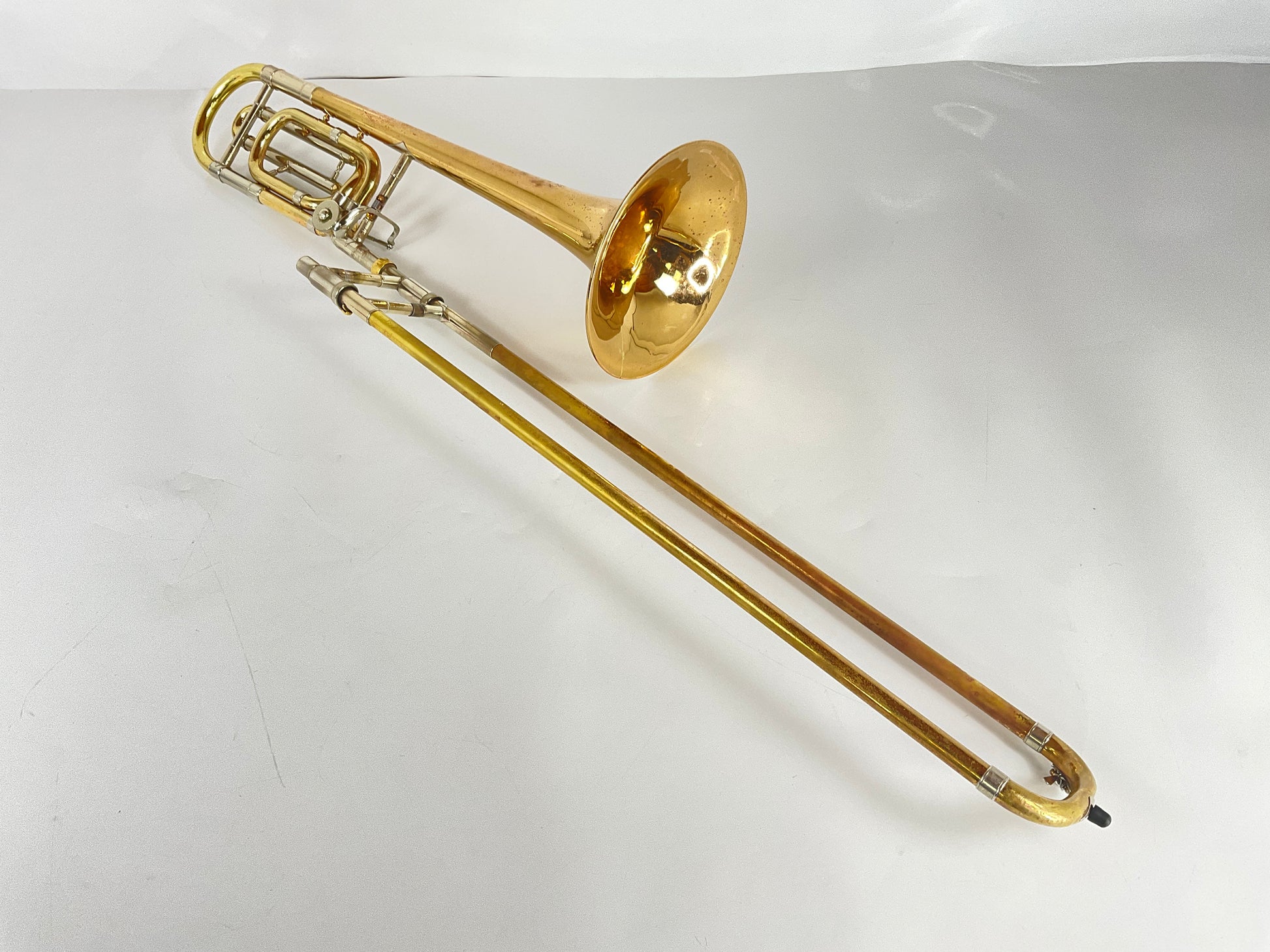 Used Bach 42BG Bb/F Tenor Trombone (SN: X4501)