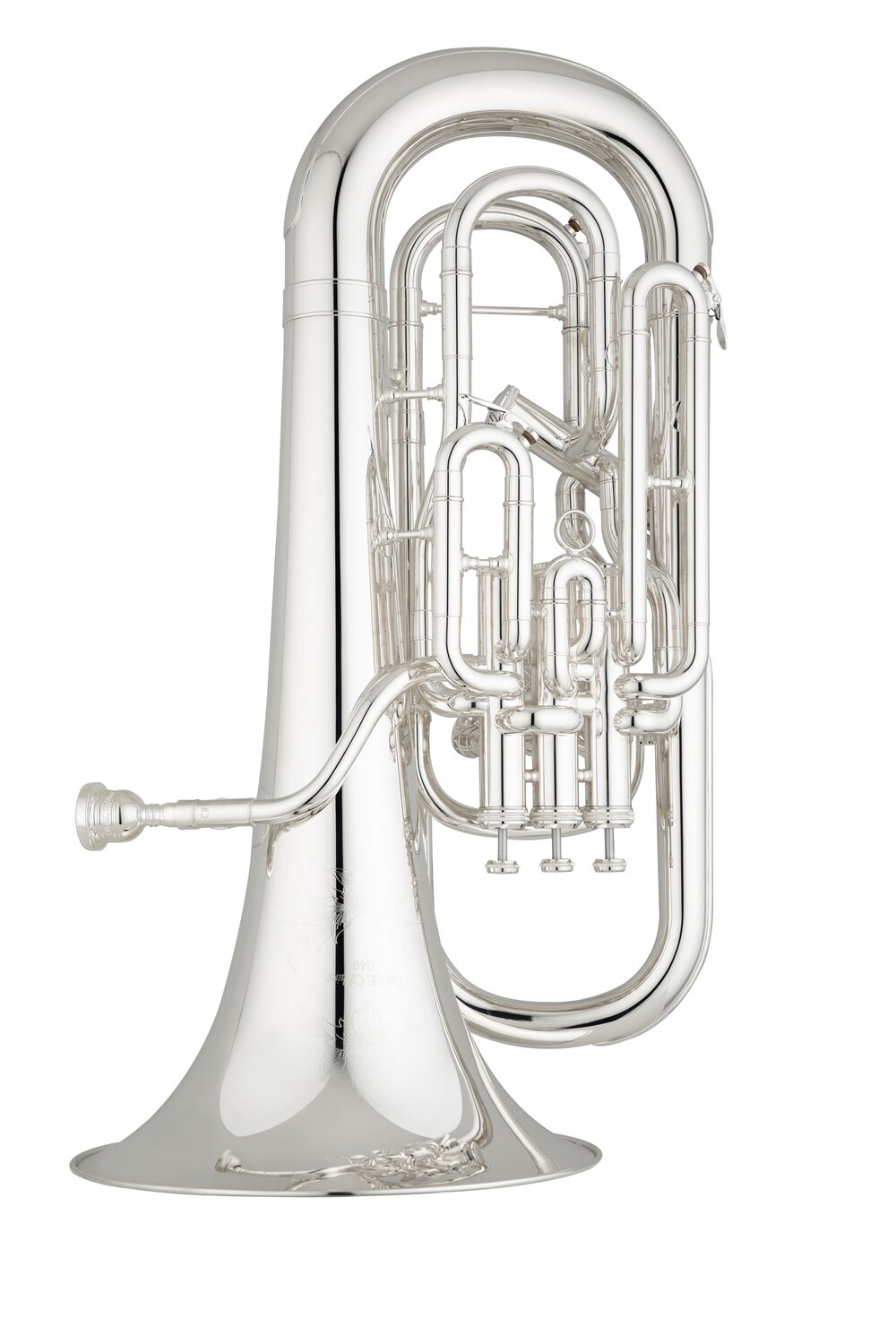 Shires Q Series Euphonium Q40-Large Shank silver plate