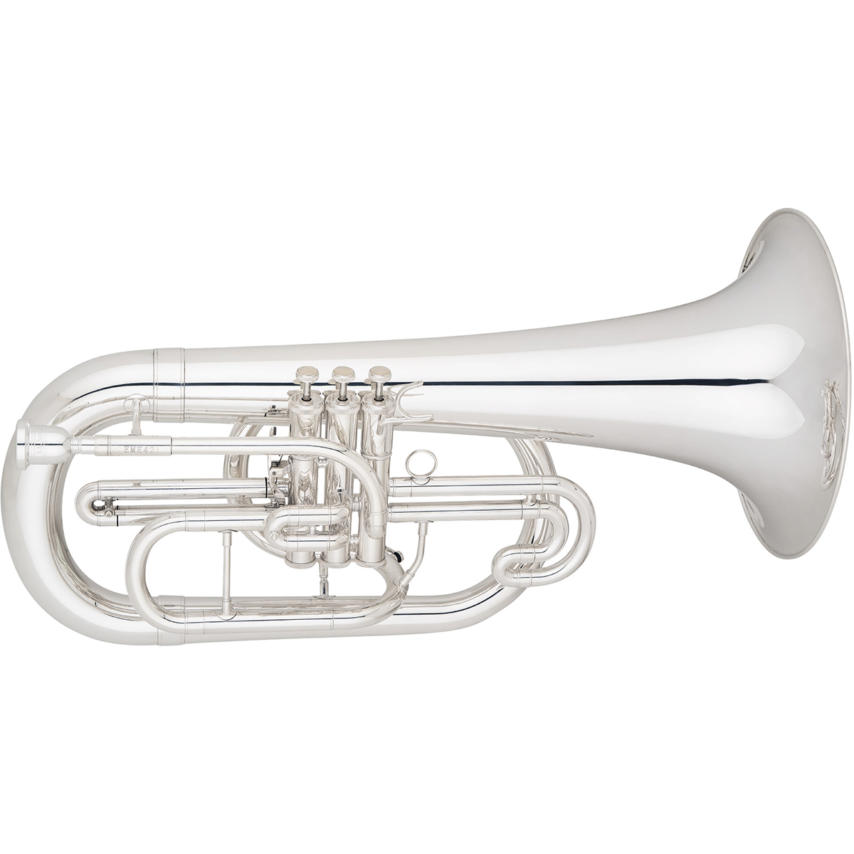 Eastman EME421 Marching Euphonium Silver Plate