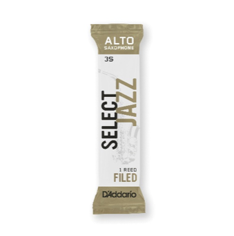 D'Addario Rico Select Jazz Alto Saxophone 25-Count Single-Sealed Reeds