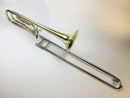 Dillon Bb/F Student Tenor Trombone- .500/.525 Bore, 8" Bell Yellow Brass Bell