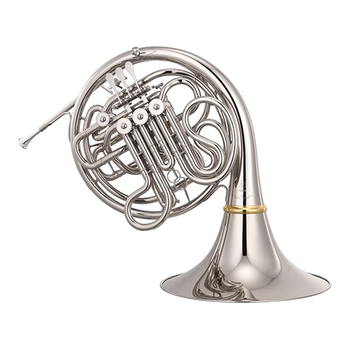 Yamaha YHR-672D Double French Horn, Detachable Bell Nickel silver