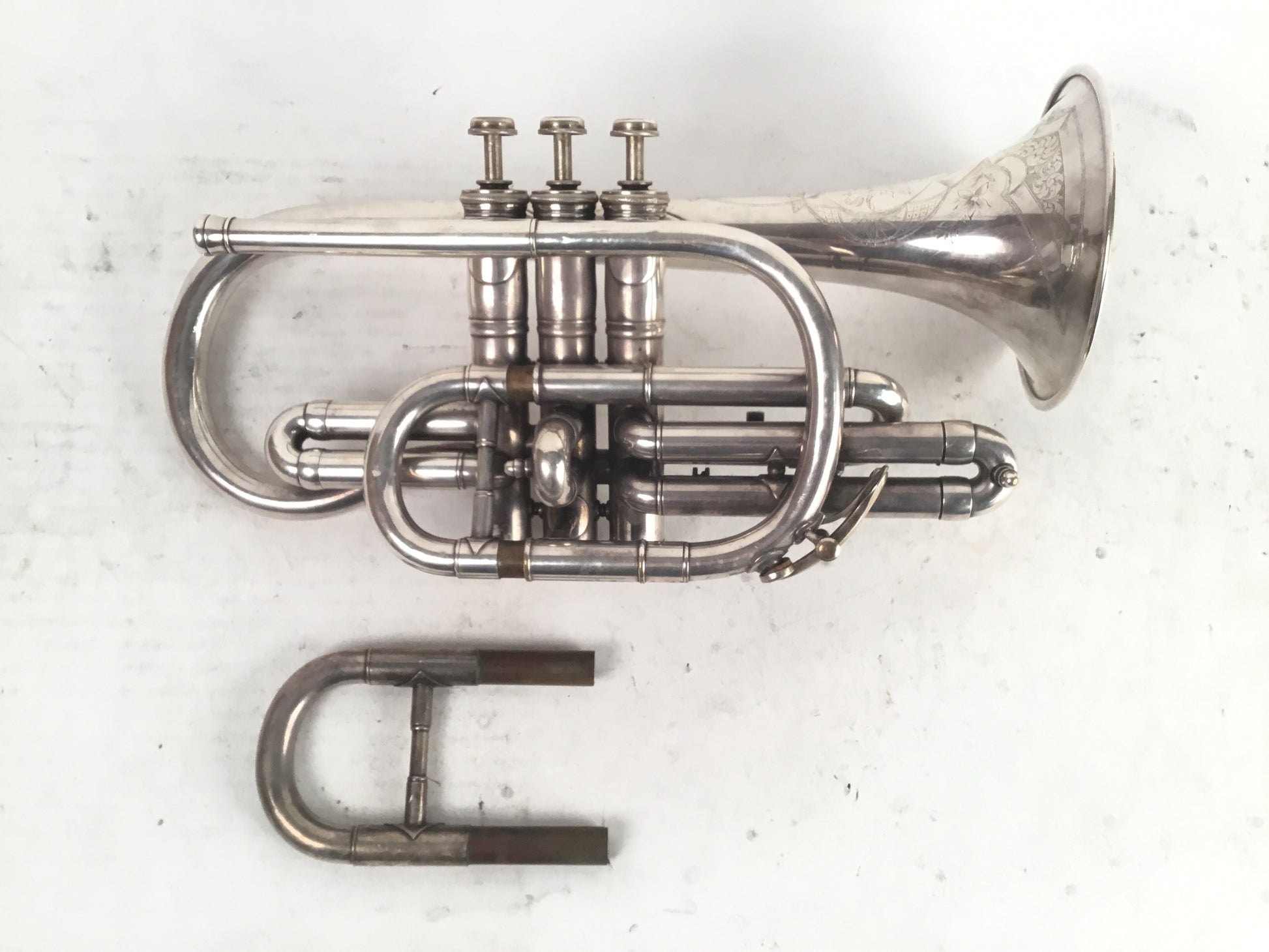 Used Standard Band Instrument Company Bb Cornet (SN: 2074)