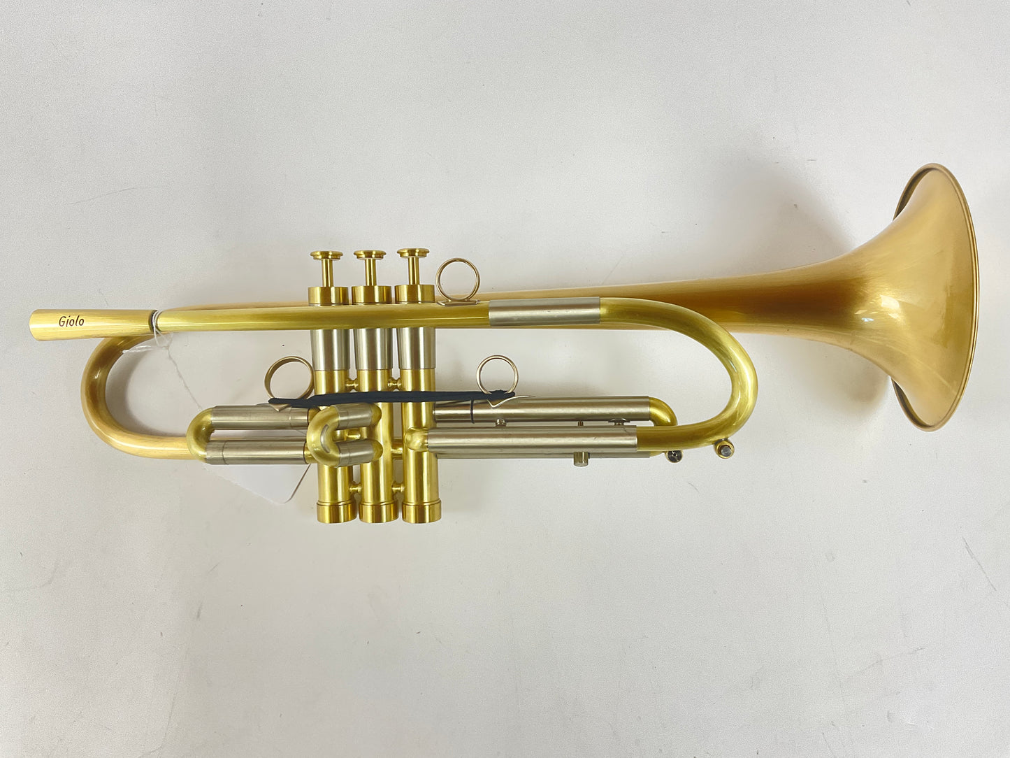 Galileo Giolo model Bb Trumpet, Scratch Lacquer Finish (140mm bell)