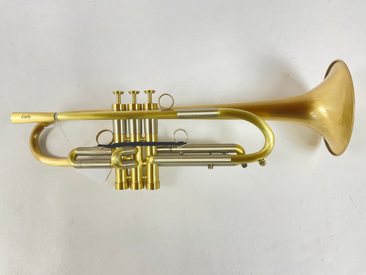 Galileo Giolo model Bb Trumpet, Scratch Lacquer Finish (140mm bell)