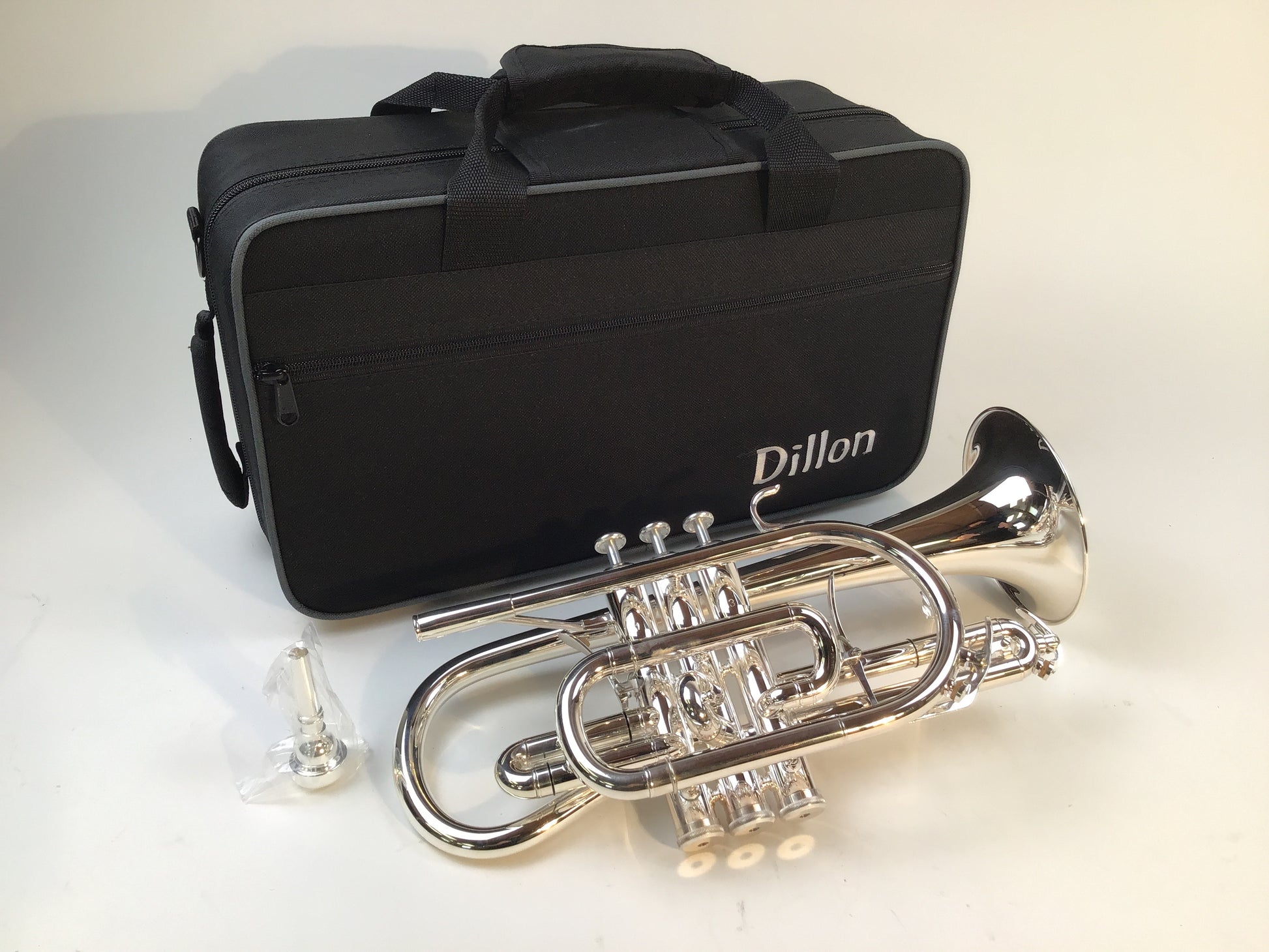 Dillon Bb Cornet Silver Plate