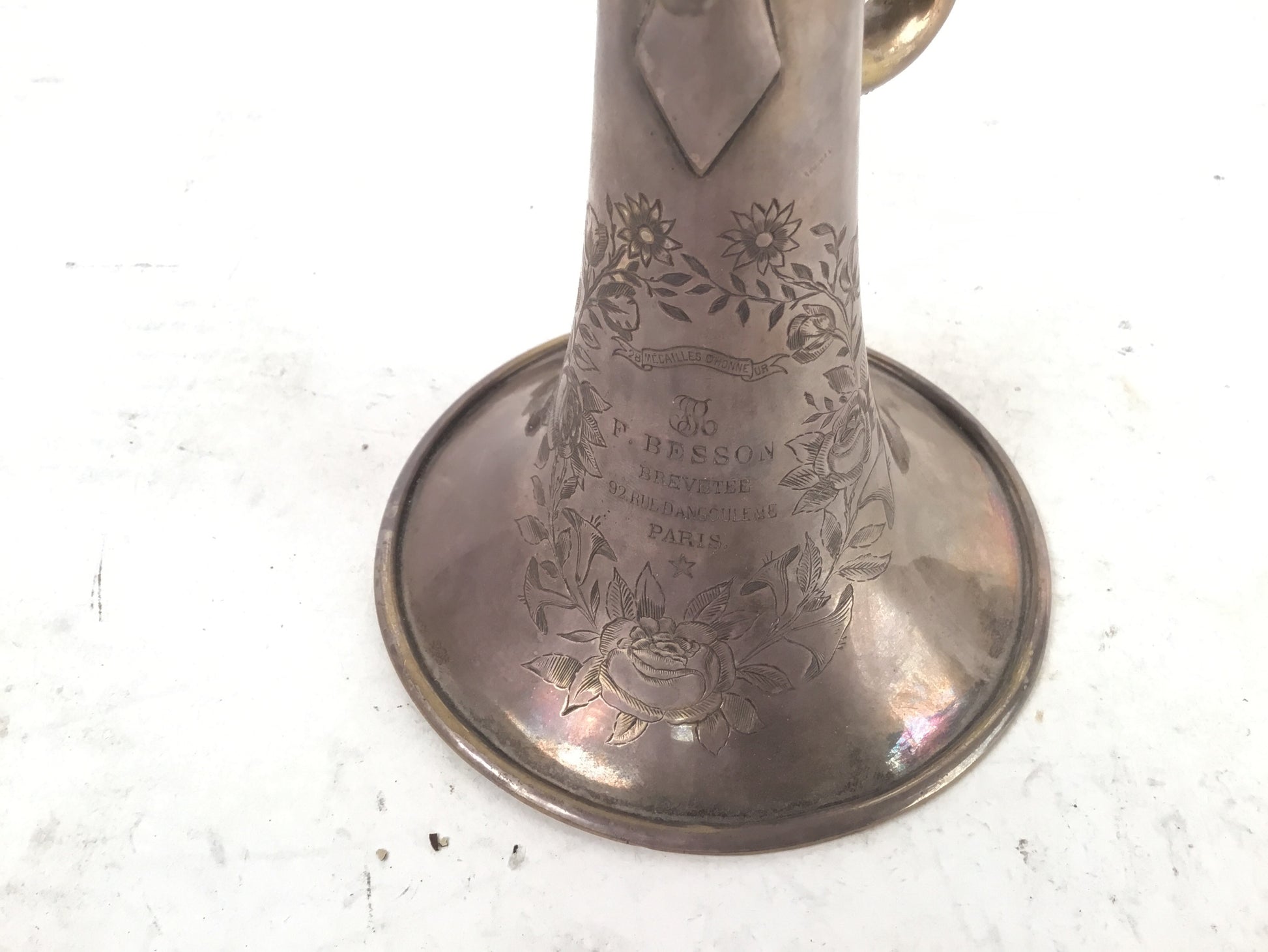 Used French Besson Brevetee (SN: 15255)