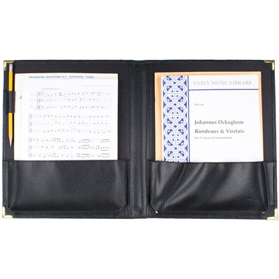 Protec F2BK Deluxe Music Folder Black
