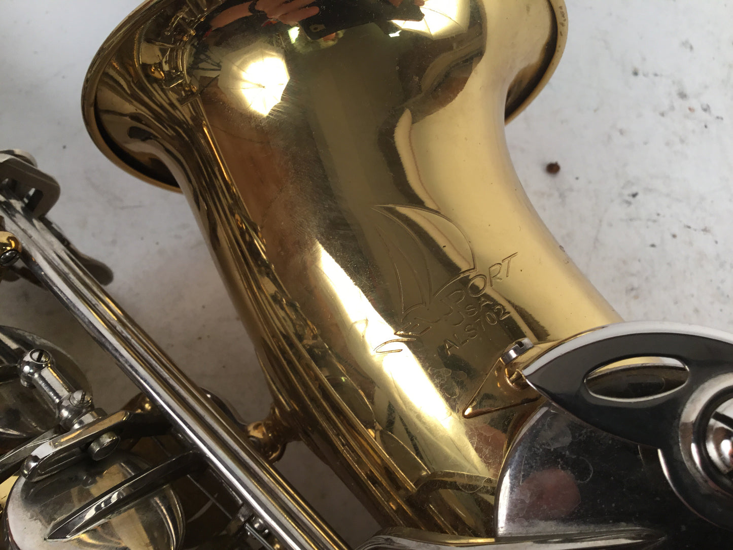 Used Intermediate Newport Alto Saxophone (SN: NWA50012)