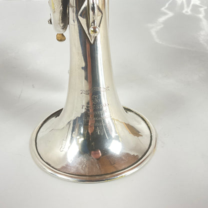 Used French Besson Brevetee Bb Cornet (SN: 13862)