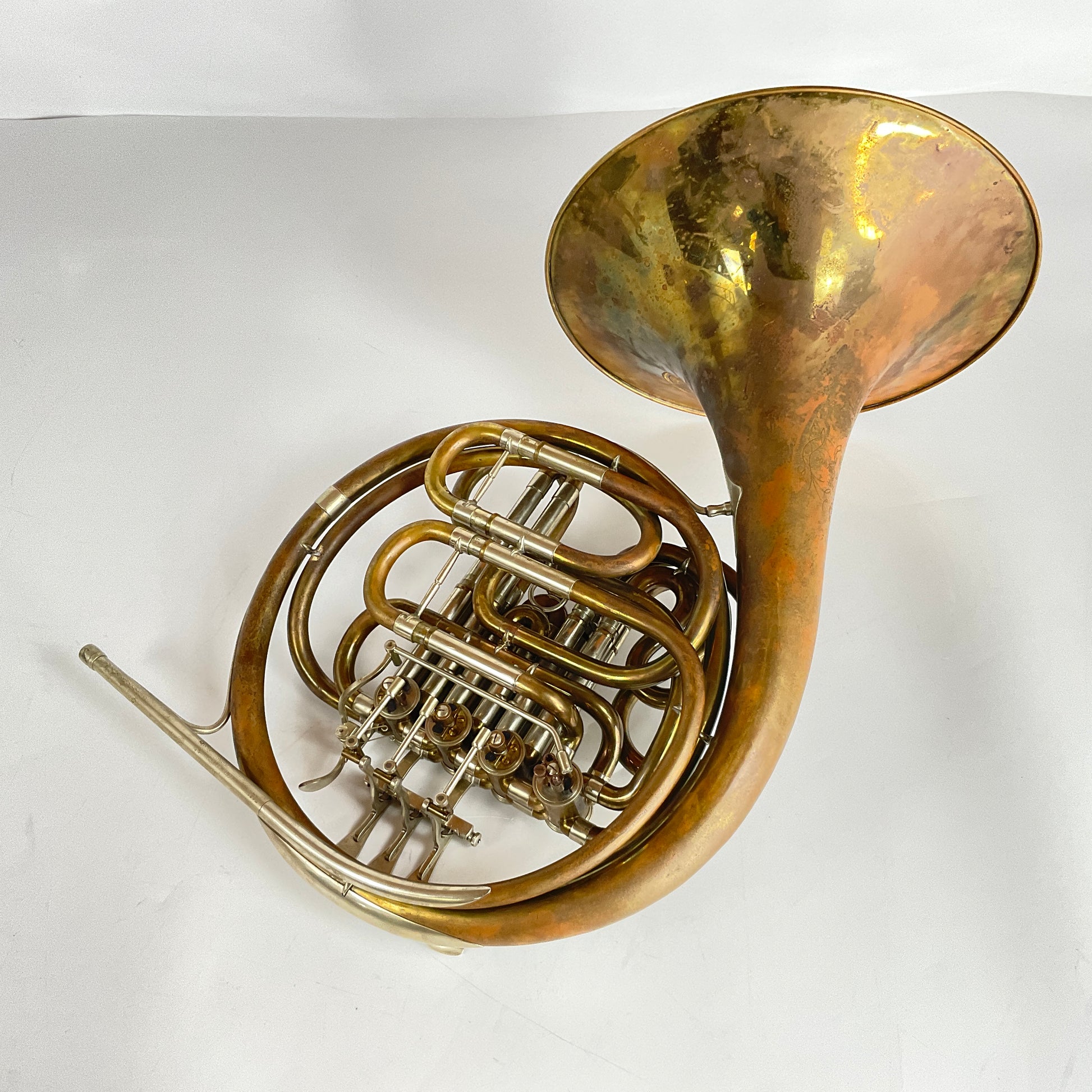 Used Hans Hoyer F/Bb Double French Horn (SN:76651M)