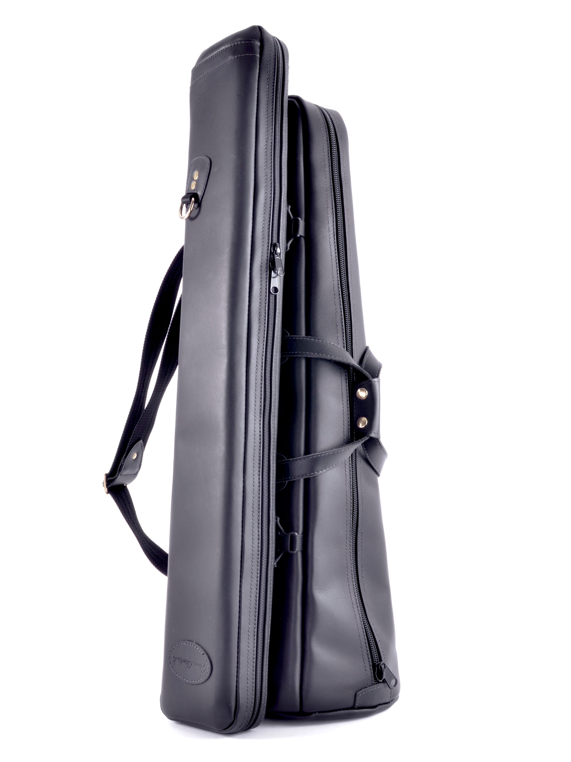 Glenn Cronkhite Trombone Travel Gig Bag Leather Medium Tenor 9.5" Bell