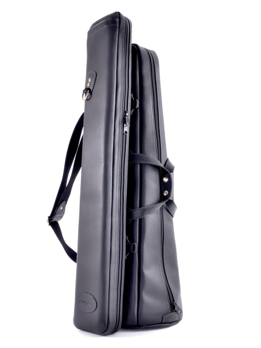Glenn Cronkhite Trombone Travel Gig Bag Leather Medium Tenor 9.5" Bell