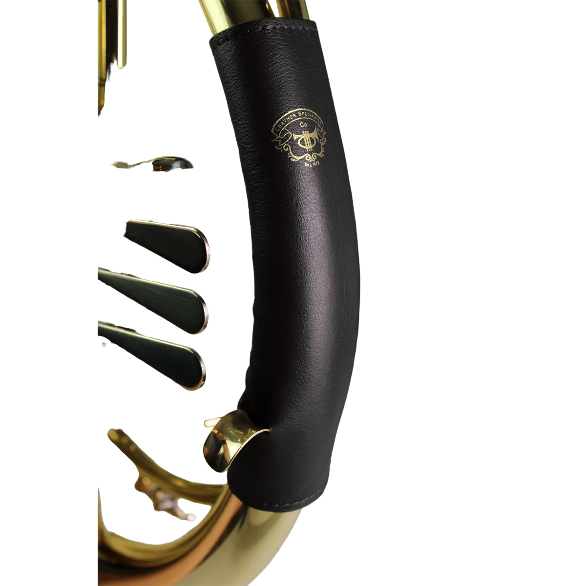 Leather Specialties 5002 French Horn Universal Hand Guard- Black