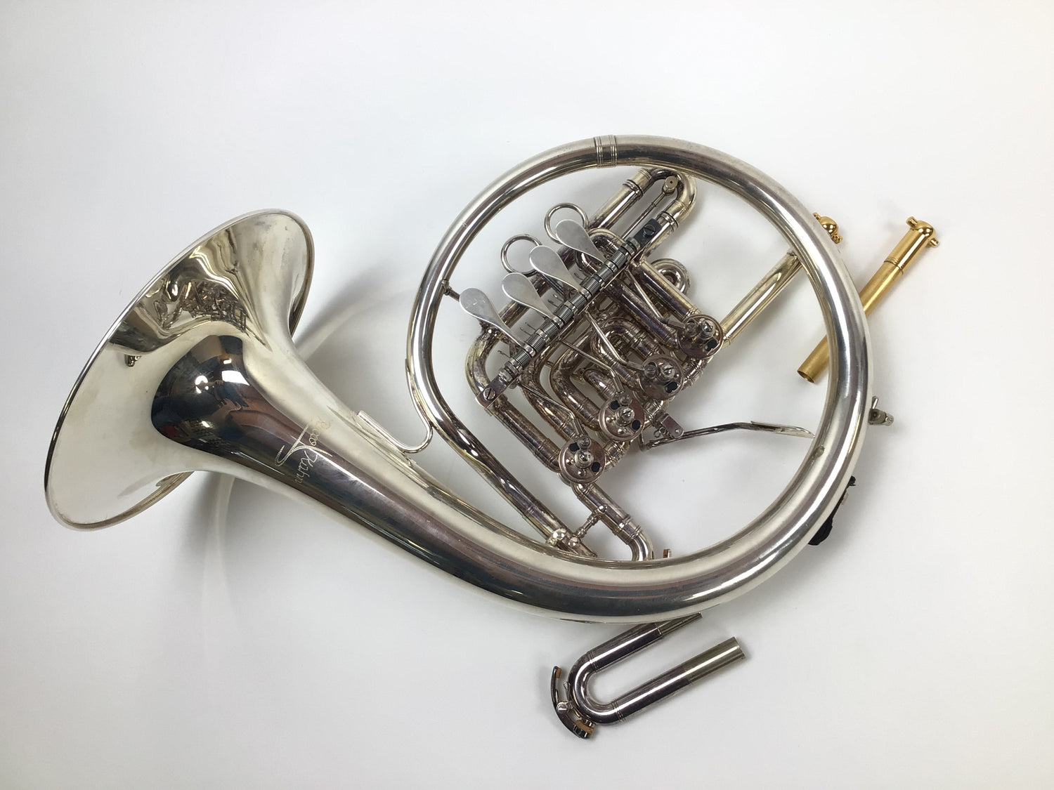 Used Ricco Kuhn Bb/A Corno Da Caccia [28231]