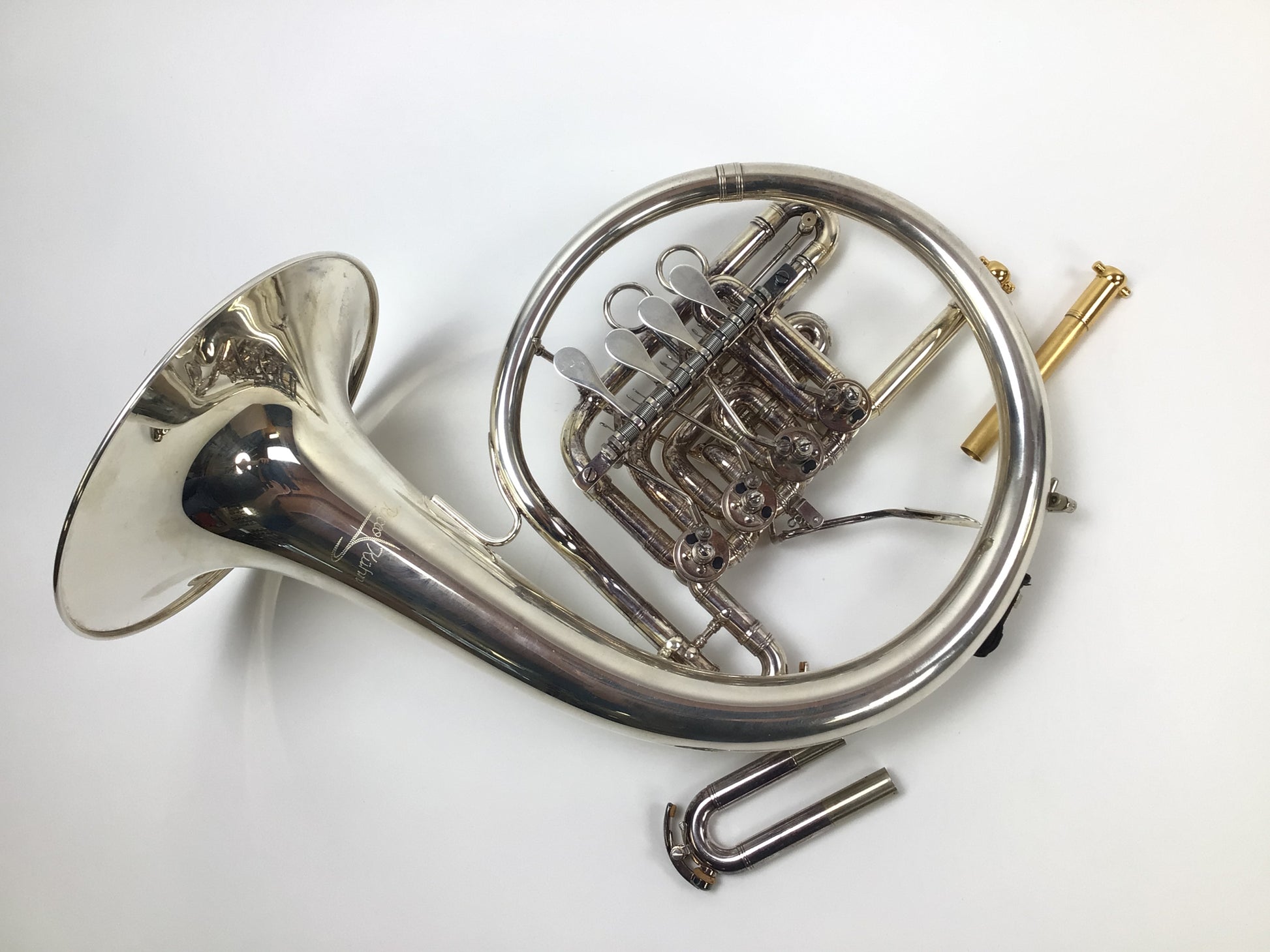 Used Ricco Kuhn Bb/A Corno Da Caccia [28231]