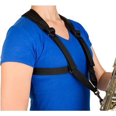 Protec Saxophone Harness with Deluxe Metal Trigger Snap Small