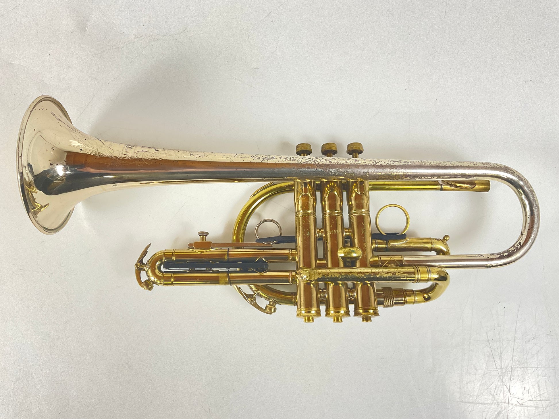 Used King Master Model Silver Sonic Bb Cornet (SN: 363959)