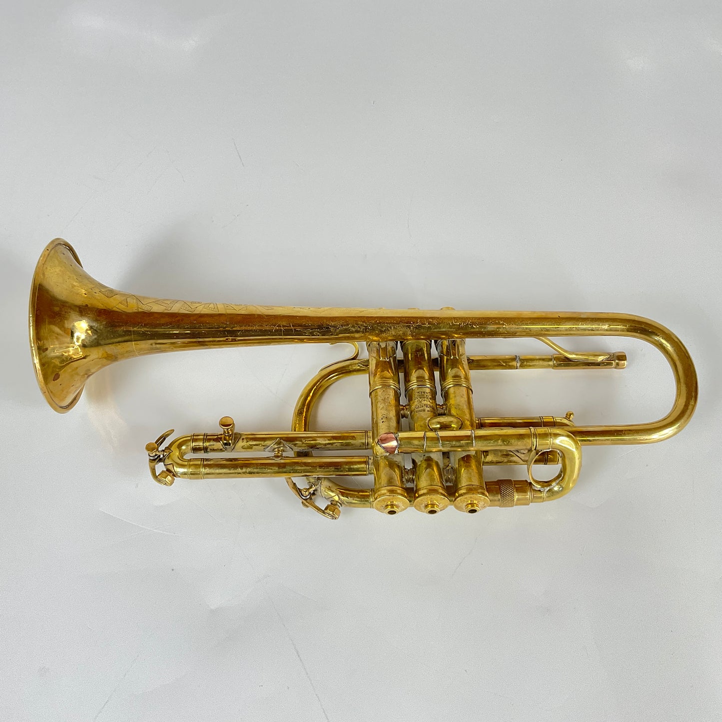 Used King Master Model Bb/A Cornet (SN: 203930)