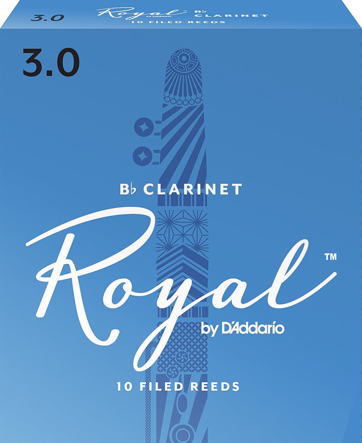 Rico Royal Clarinet Reeds Box of 10 1.5