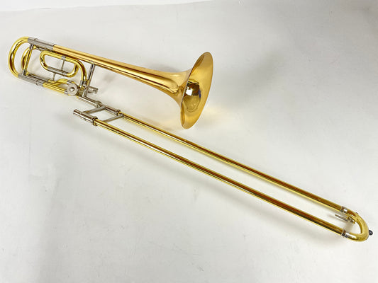 Used Yamaha YSL-820GII Bb/F Tenor Trombone (SN: 496287)