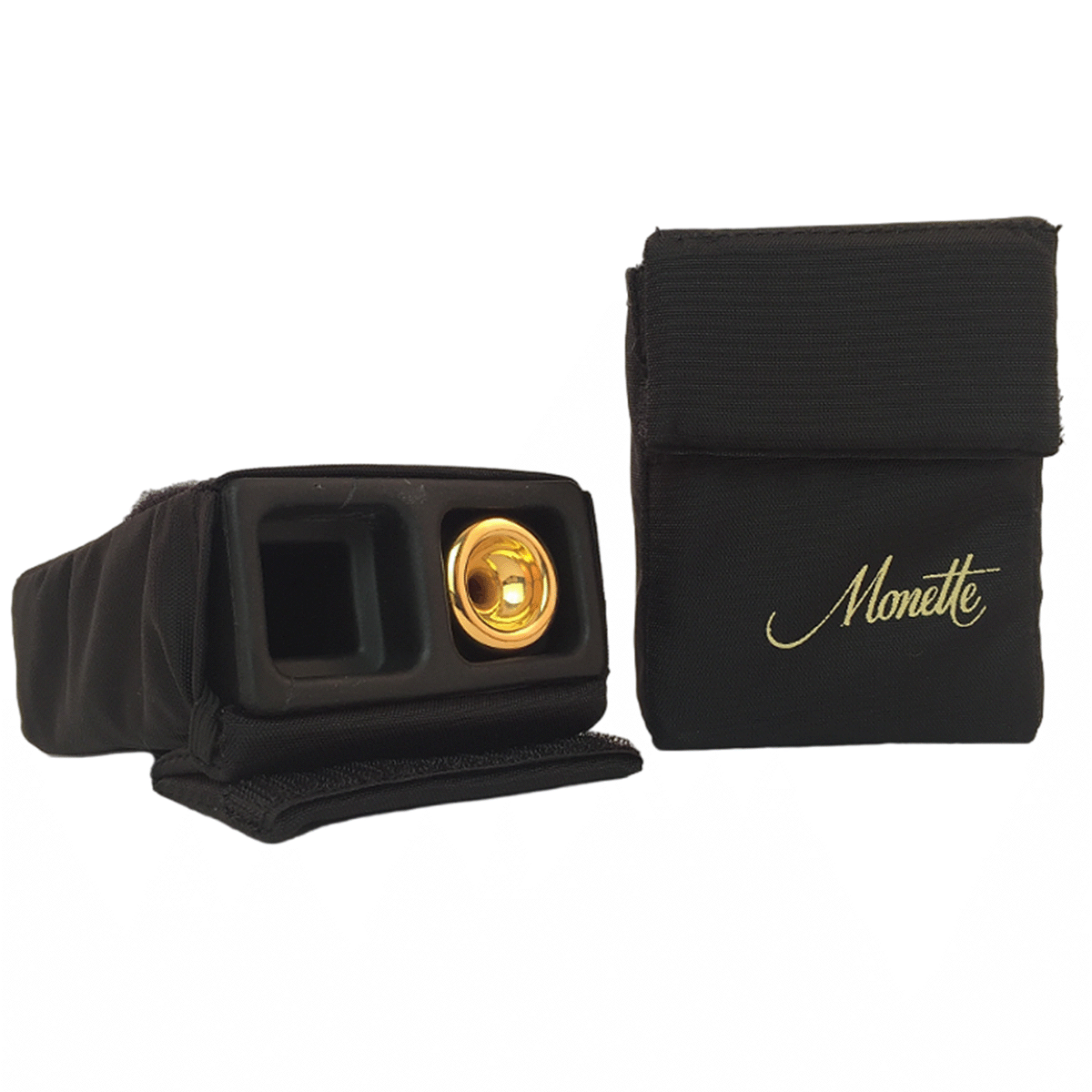 Monette Double Trumpet Mouthpiece Pouch