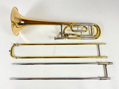 Used Yamaha YSL-820GII Bb/F Tenor Trombone (SN: 619449)