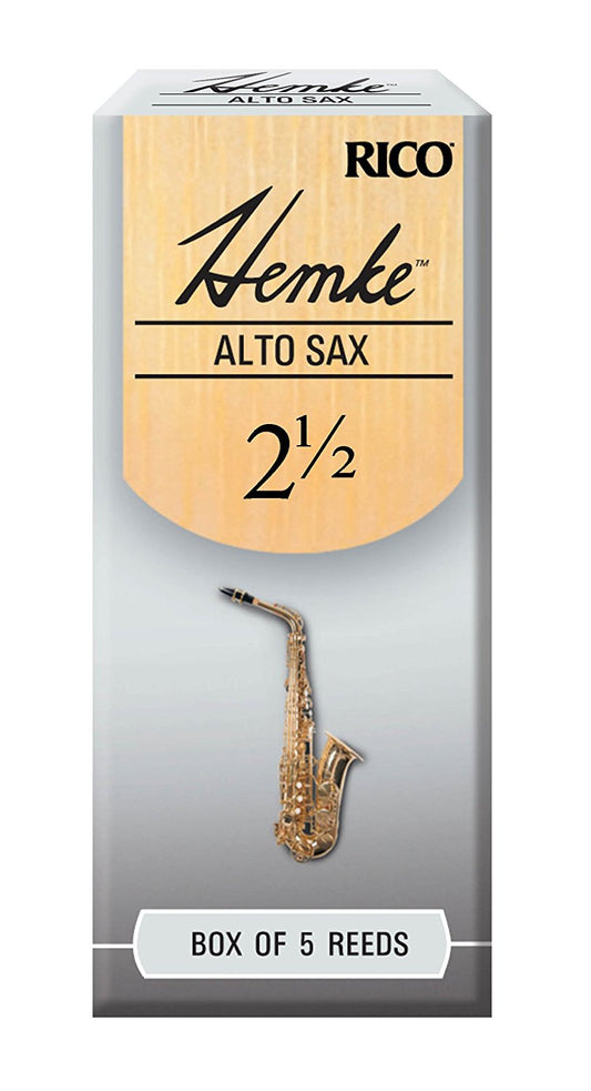 Rico Hemke Alto Saxophone Reeds, Box of 5 2