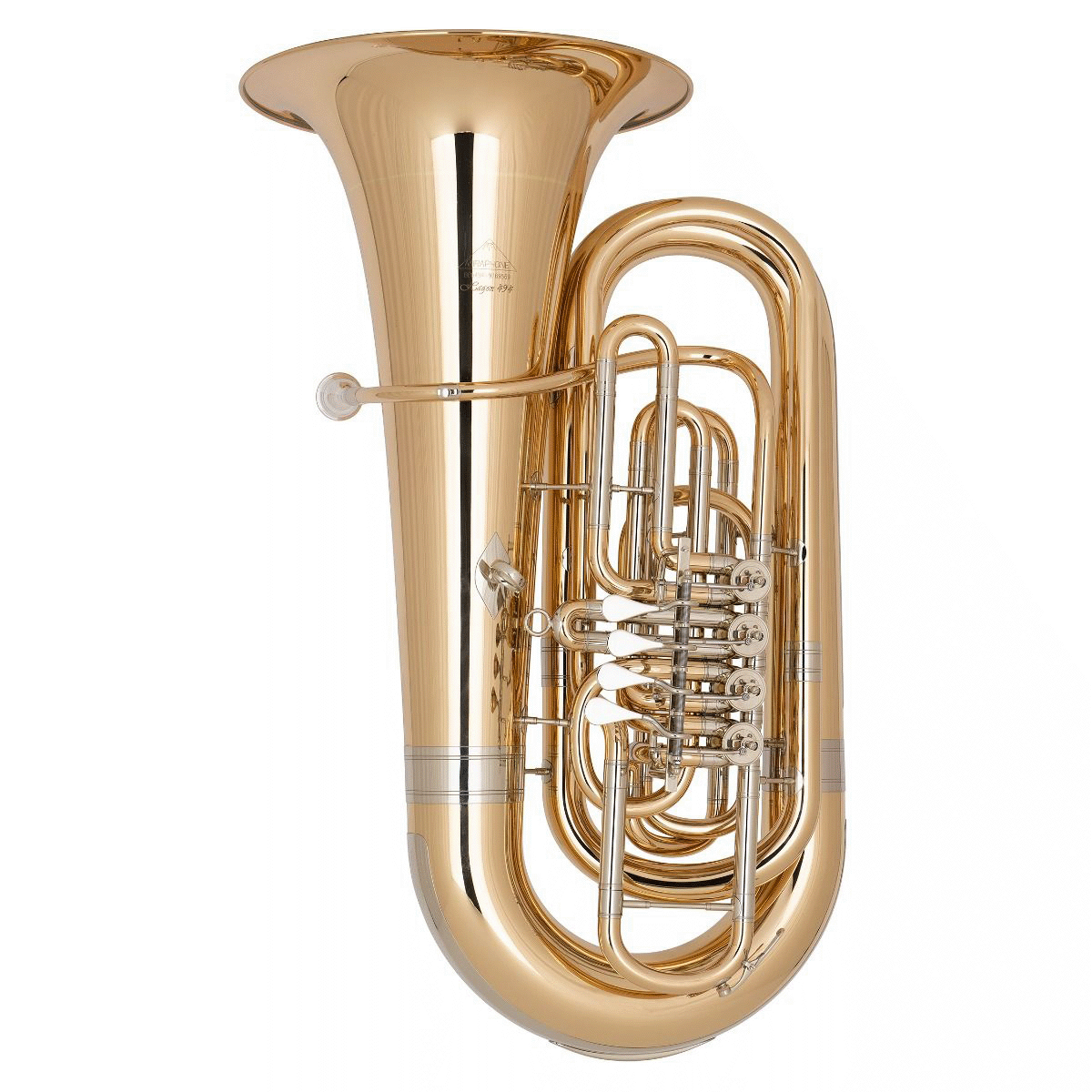 Miraphone 494 "Hagen" BBb Tuba in Lacquer Gold Brass