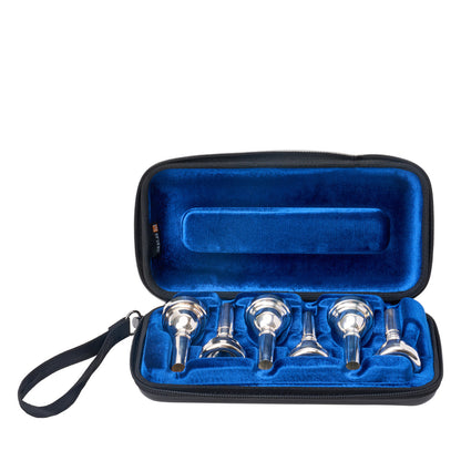 Protec BM215 Trombone Mouthpiece Case - Micro Zip, 6-Piece Black