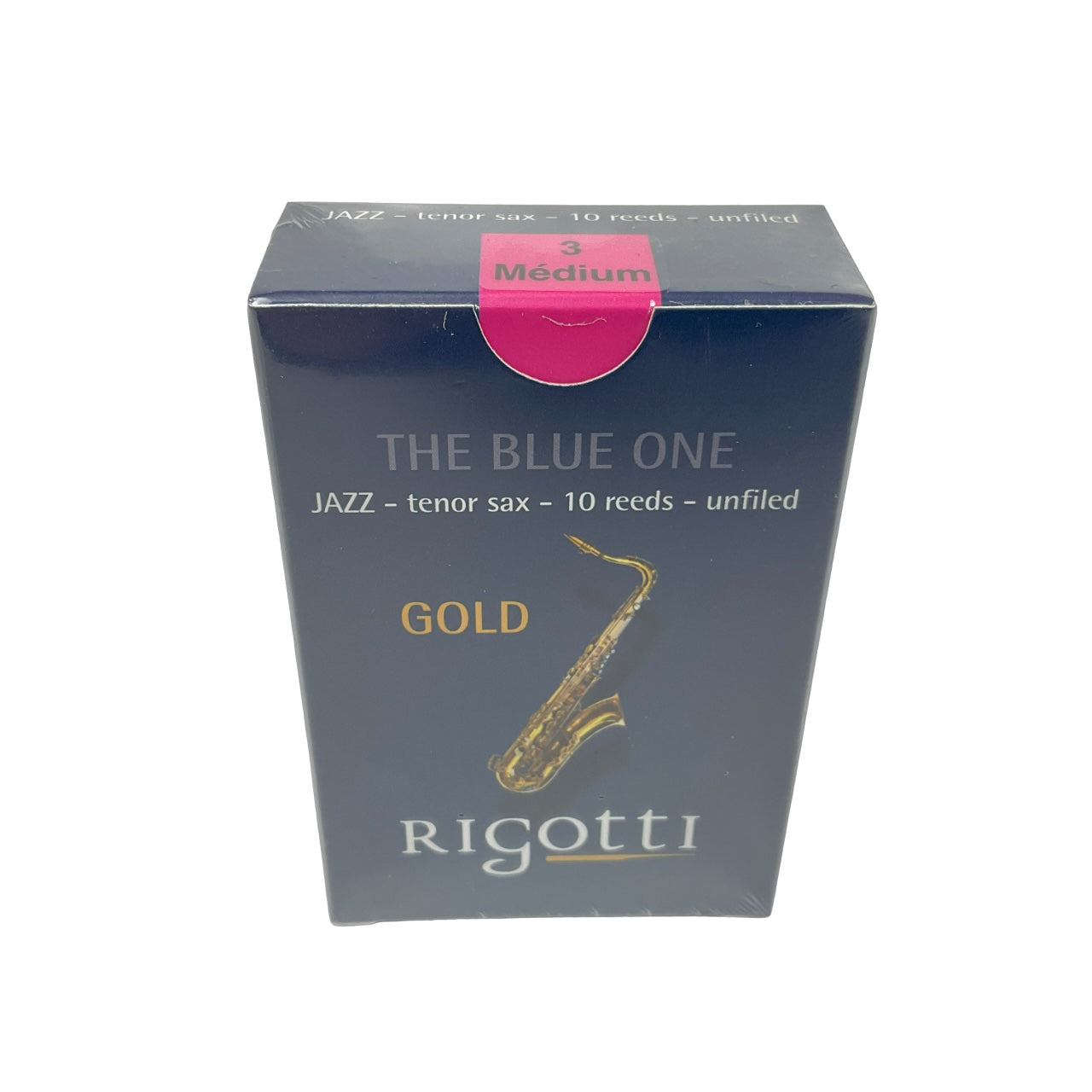 Rigotti Gold Jazz Tenor Saxophone Reeds  3 Medium