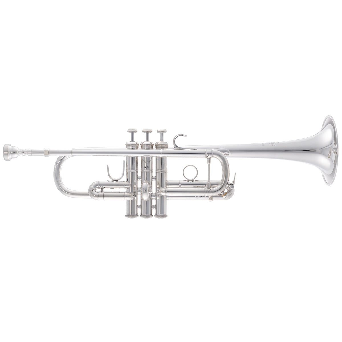 Bach C190SL229C Stradivarius Trumpet in C, Silver Plate