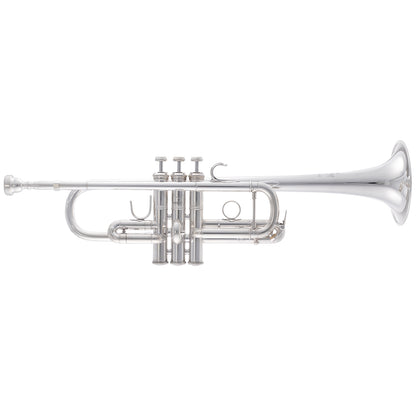 Bach C190SL229C Stradivarius Trumpet in C, Silver Plate