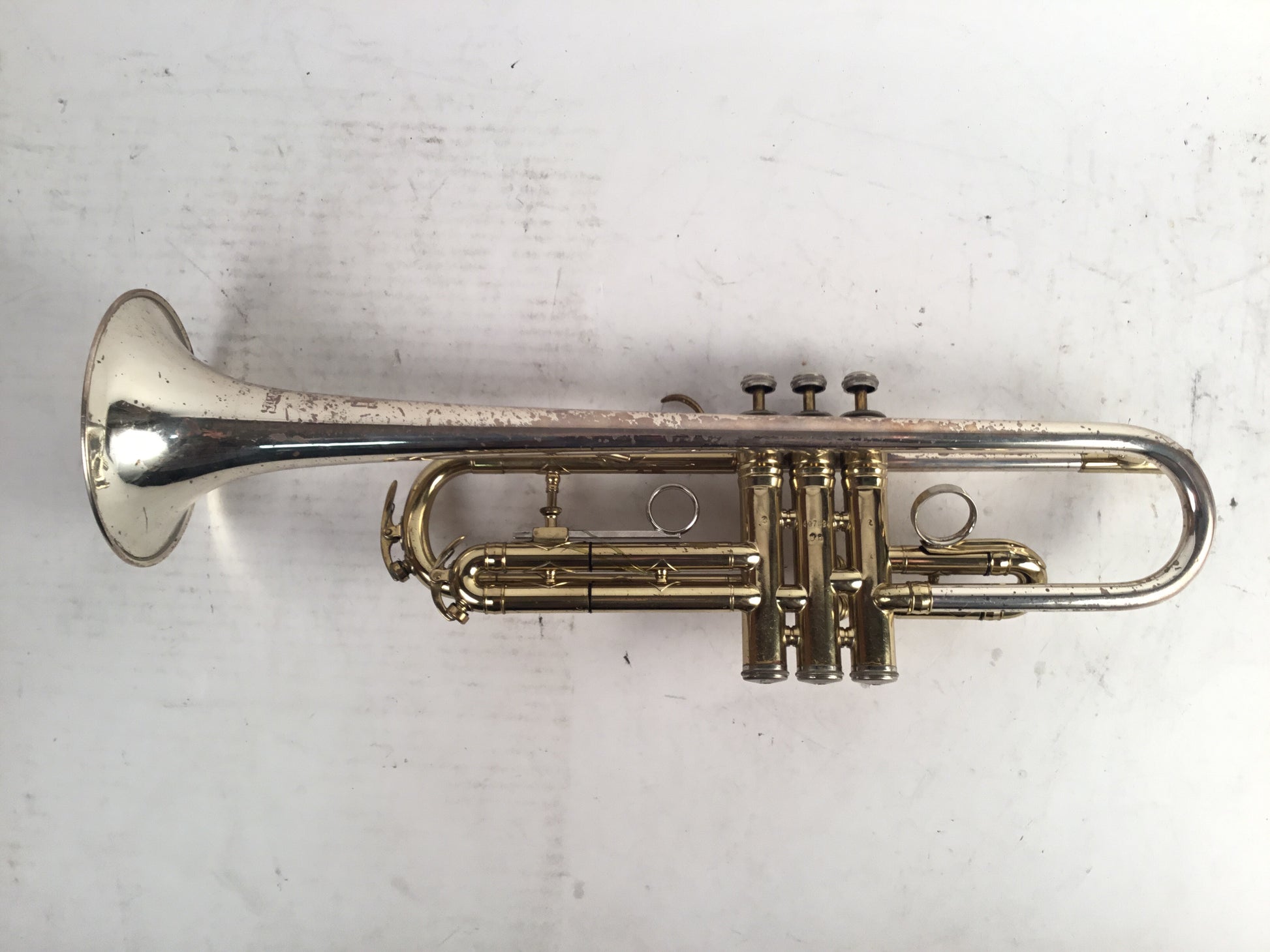 Used King Silver Sonic Super-20 Symphony Bb Trumpet (SN: 407324)