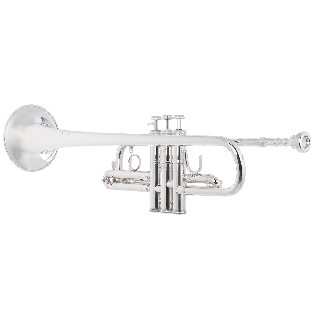 Bach C190SL229C Stradivarius Trumpet in C, Silver Plate
