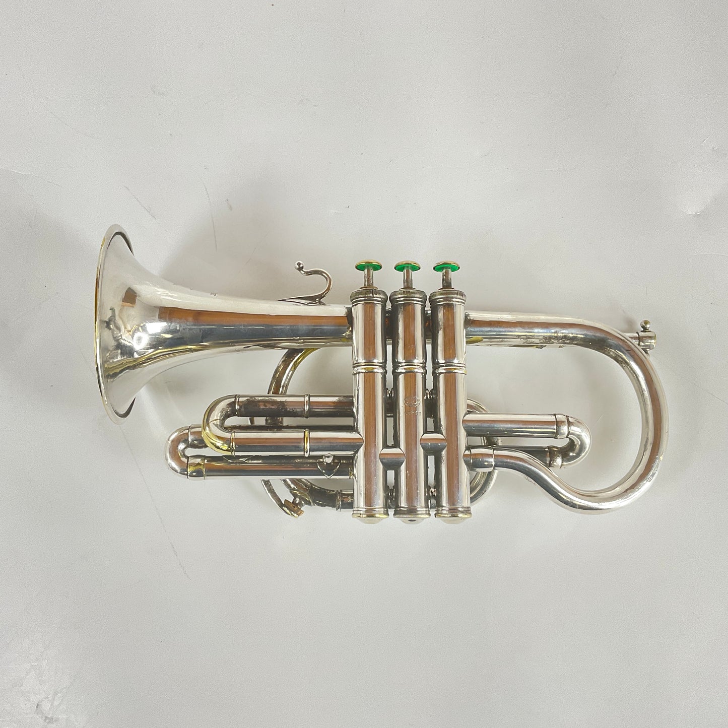 Used French Besson Brevetee Bb Cornet (SN: 13862)