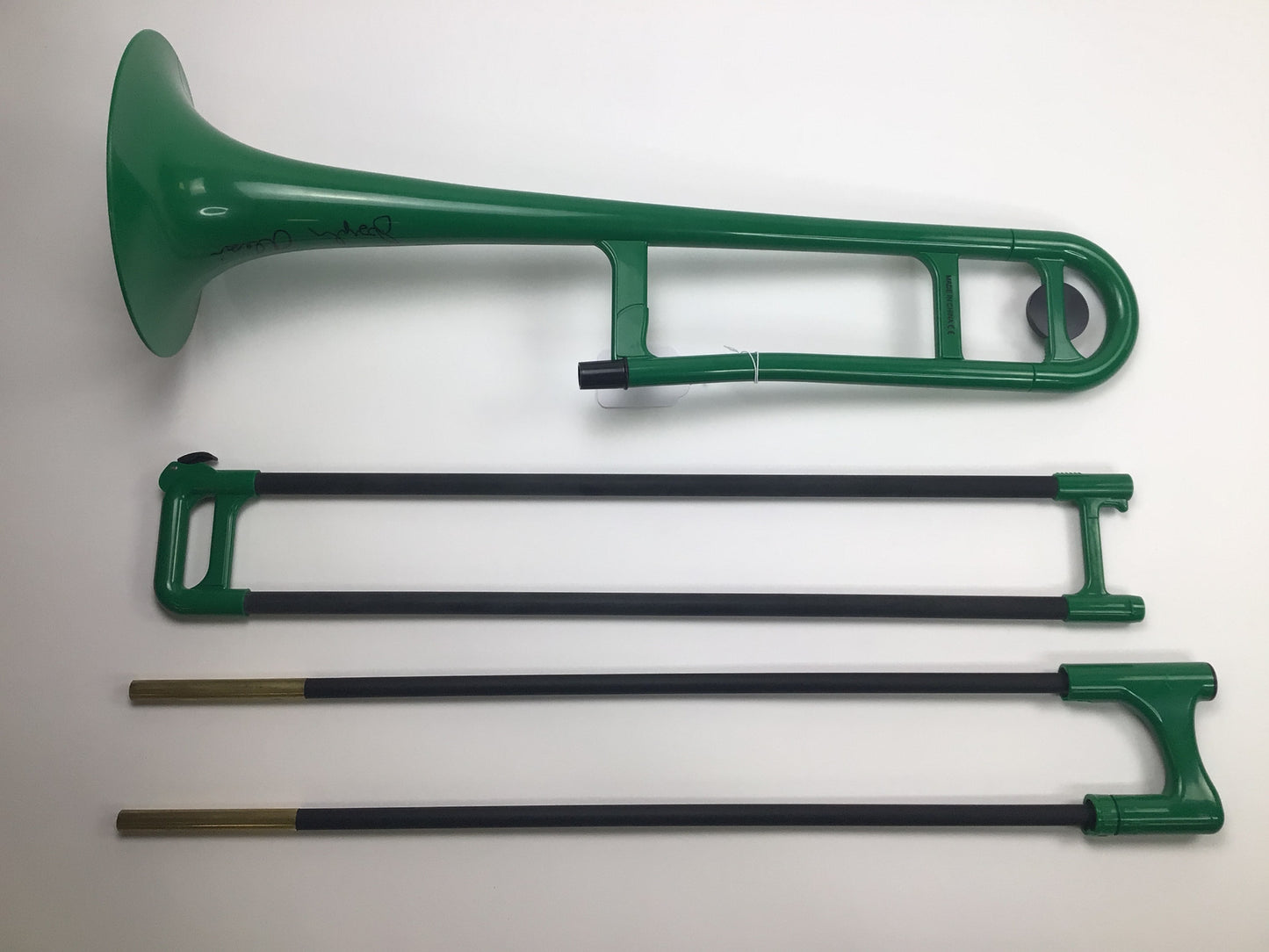 Used pBone Green Bb Tenor Trombone - Signed By Joseph Alessi! [896]