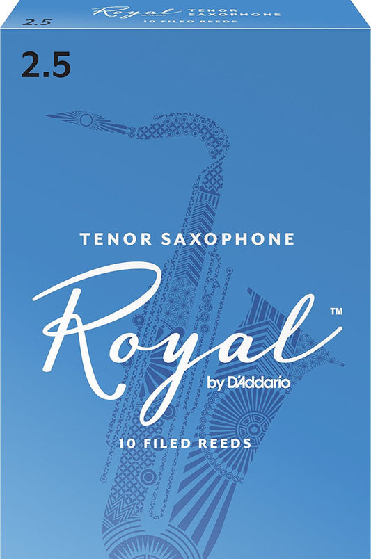 Rico Royal Tenor Saxophone Reeds Pack of 10 1