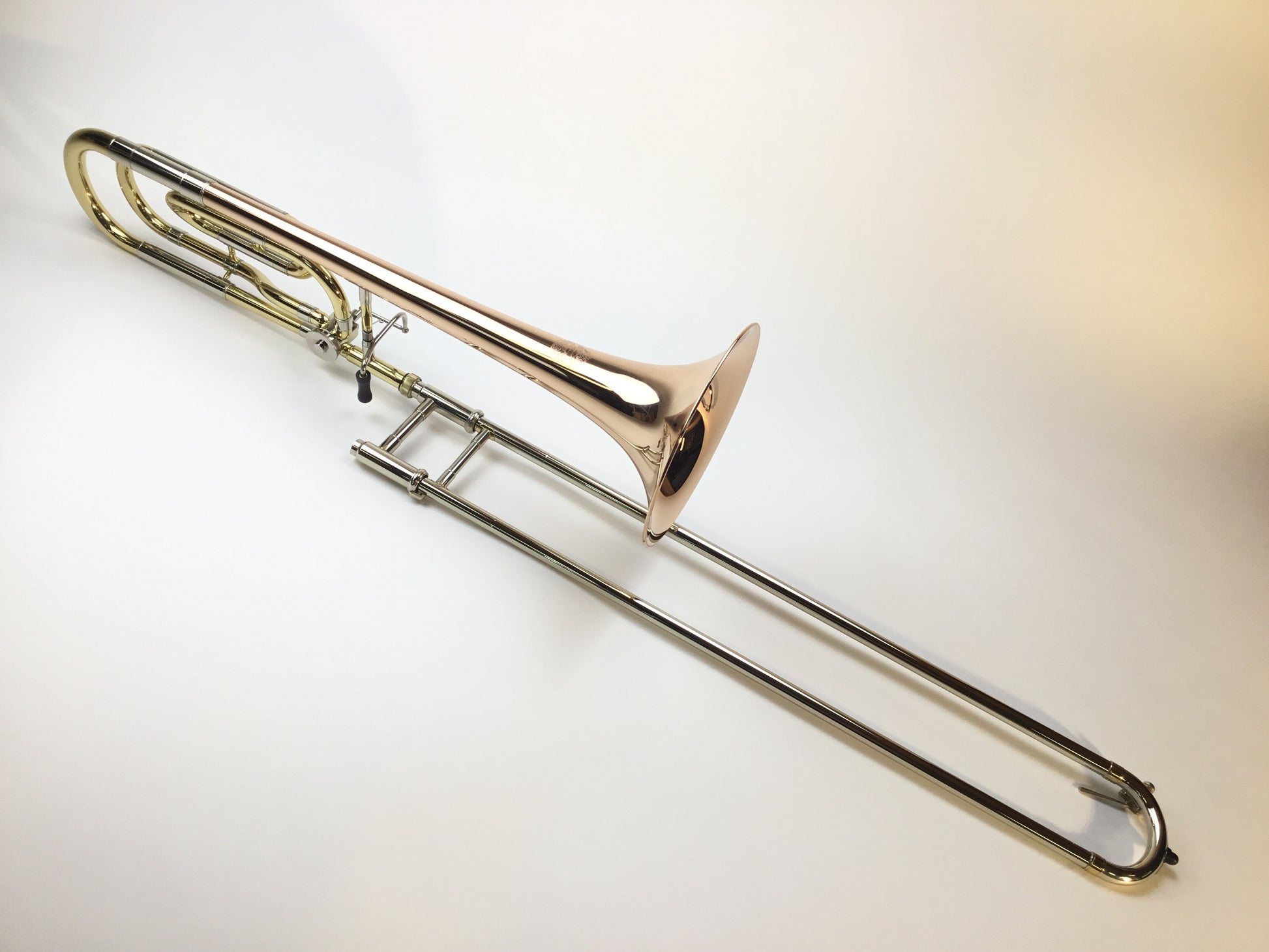 Dillon Bb/F Student Tenor Trombone- .500/.525 Bore, 8" Bell Rose Brass Bell